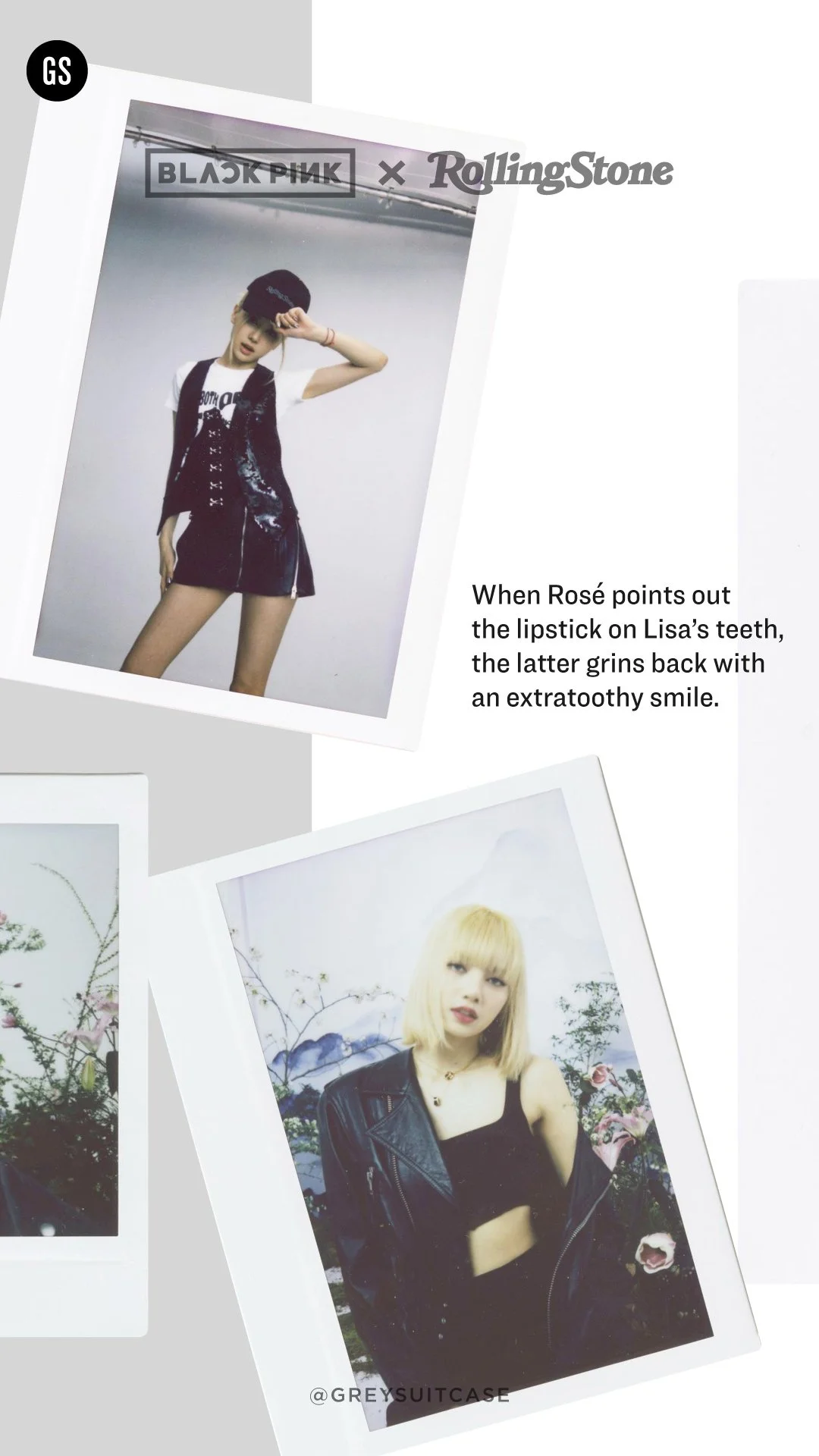 Blackpink x Rolling Stone — Greysuitcase